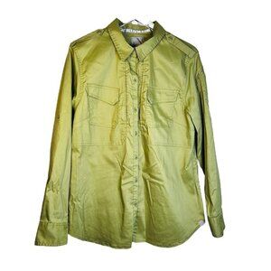 2/$30 5.11 Tactical Spitfire XL Women Shirt Top Long Sleeve Epaulettes Roll Tab